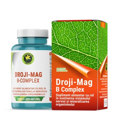 Supliment Alimentar Droji Mag B Complex 60 capsule Hypericum foto