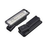 Set 2 lampi LED numar inmatriculare, pentru VW Golf 4 5 6 7, Passat B6 B7 B8, CC, Amarok, Arteon