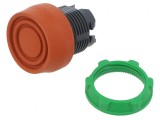 Comutator cu acționare prin apăsare 22mm - roșu