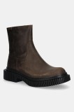 Camper ghete de piele Pix Berlin culoarea maro, K300525-002