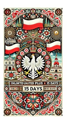 eSIM Poland, Unlimited Plus, 15 Days foto