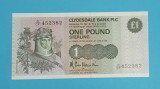 Scotia 1 Pound 1983 &#039;Clydesdale Bank&#039; UNC serie: D/CF 452382