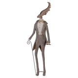 Cumpara ieftin Figurina Ren metal multicolor 27x15x84 cm