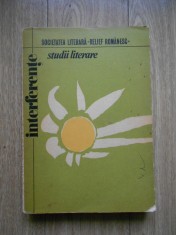 SOCIETATEA LITERARA RELIEF ROMANESC - STUDII LITERARE