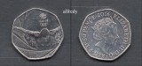 Anglia, Marea Britanie, 2016 50 Pence, Comemorativa, Team GB