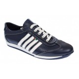 Adidasi Barbati Piele Naturala Bleumarin GKR Ciucaleti - Incaltaminte Sport Fabricata in Romania 39-44