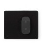 Mouse Pad Negru Nedis 18x22 cm Universal pentru Mouse Optic Laser cu Bile