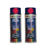 Cumpara ieftin Pachet 2 x Vopsea spray auto Skoda rosu corrida Dupli Color 350 ml, DUPLI-COLOR