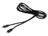 Cablu USB 2.0 Apple Lightning și USB C, 1,8m, negru, Gembird