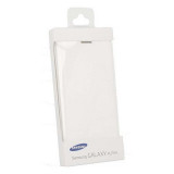 Husa Flip Carte Samsung EF-FG850BW G850 Galaxy Alpha Alb Orig, Cu clapeta, Piele Ecologica