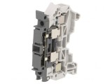 Terminal &Icirc;mbinare Șine 0,2-4mm&sup2; 2 Borne 8mm SNK, TE Connectivity