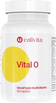 Vital 0 Supliment Alimentar cu Multivitamine pentru Grupa Sanguina 0 (90 tablete) - Calivita foto