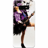Husa silicon pentru Samsung Galaxy S10 Lite, Rock Music Girl