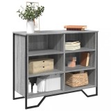 VidaXL Dulap, gri sonoma, 91x35,5x74,5 cm, lemn prelucrat