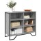 Gossi dulap, gri sonoma, 91x35,5x74,5 cm, lemn prelucrat
