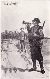 AMS# - ILUSTRATA/VEDERE LA ARME! 1914, CIRCULATA, Printata