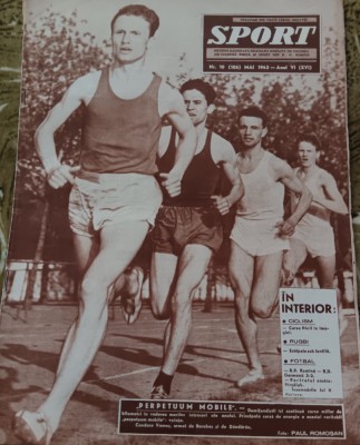 myh 110 - Revista SPORT - nr 10/mai 1963 foto