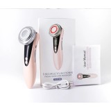 Aparat electric pentru masaj facial Curăța fața &Icirc;ntinerire piele, 4 in 1 RF EMS