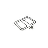 Placă grill pentru cuptor CANDY 42800790 41011133 41021306 HOOVER Original