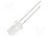 Dioda LED, 5mm, ro&amp;#351;ie, 1600mcd, 20mA, 2,4V, EVERLIGHT - 7343-2SURC/S400-A8