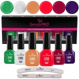 Cumpara ieftin Set 6 Oje Semipermanente CIAO One Step 7ml SensoPRO Milano, Chic Nails