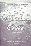 (autograf) Novissima Tristia - 1948-1989 - Dumitru Oniga