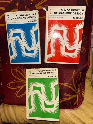 Fundamentals of machine design vol. 1,2, 4/ P. Orlov foto