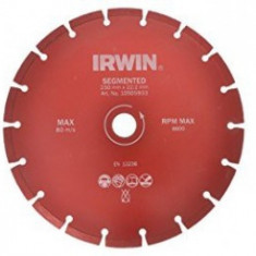 Irwin Disc diamantat laser segmentat, beton, 115mm/22.2mm