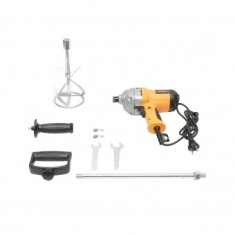 Mixer, malaxor electric cu amestecator 1050W pentru vopsea, mortar, adeziv Hoteche