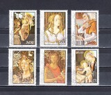 A12 S5 4 - Timbre foarte vechi - Guineea Bissau - arta - picturi, Stampilat