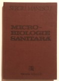 Microbiologie sanitara, Sergiu Manescu, fara supracoperta, stare f buna.
