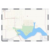 Cumpara ieftin Harta decorativa pentru perete Amara, Stil Clasic, 70x50 cm, PVC