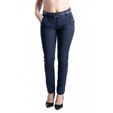 Pantaloni Dama Bleumarin Eleganti Sydney Marime Mare, 26, 30, 32