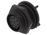 Conector Circular Soclu Mamă 8 PIN IP68 125V