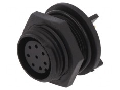 Conector Circular Soclu Mamă 8 PIN IP68 125V