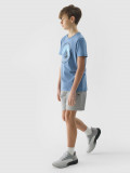 Șort casual pentru băieți - gri, 4F Sportswear