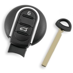 Carcasa Cheie Auto Techstar&reg; pentru Mini Cooper Clubman F54, Hatchback F55 F56, Cabrio F57, Countryman F60, Paceman - 3 Butoane