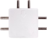 Cumpara ieftin Conector Imbinare T LED Link 24V pentru Baghete Iluminat, 32x32x12mm, Adaptor Profesional pentru Ramificatii Mobila, Instalare Rapida Plug-and-Play