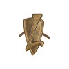Insigna Militara Cehoslovacia Logistica Bronz CZ/SK - Surplus Militar, 2.5x1cm, Metal, Sistem prindere cu pini