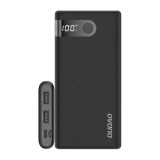 Powerbank Dudao 10000 MAh 2x USB / USB Tip C / Micro USB 2 A Cu Ecran LED Negru (K9PRO-02)