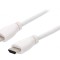 Cablu HDMI 2.0 Alb 2m