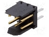 Conector cablu-placa, 6 pini, tata, AMPHENOL - 76385-303LF