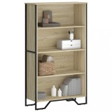 VidaXL Bibliotecă, stejar sonoma, 80x31x137,5 cm, lemn prelucrat 848630