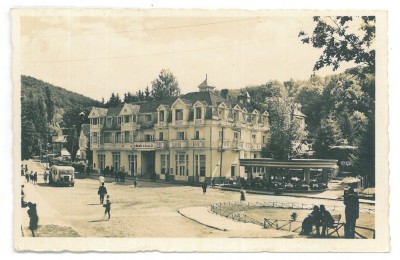 2685 - SOVATA, Mures, Market, Romania - old postcard, real Photo - used - 1944 foto