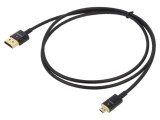 Cablu HDMI Micro HDMI DELOCK 1m Negru 36AWG Cod 84781
