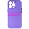 Husa Silicon iPhone 13 Pro, High Copy, Culoare Orhidee, Protectie Premium