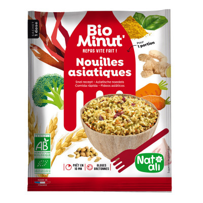 Noodle instant in stil asiatic, bio, 80g, Nat-ali foto