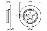 Disc frana MERCEDES E-CLASS T-Model (S211) (2003 - 2009) BOSCH 0 986 479 041