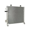Condensator climatizare Opel Agila, 09.2000-12.2007, motor 1.0, 43 kw/44kw; 1.2, 55 kw/59kw benzina, cutie manuala, full aluminiu brazat, 395 (355)x3