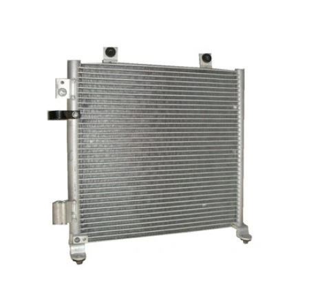 Condensator climatizare Opel Agila, 09.2000-12.2007, motor 1.0, 43 kw/44kw; 1.2, 55 kw/59kw benzina, cutie manuala, full aluminiu brazat, 395 (355)x3